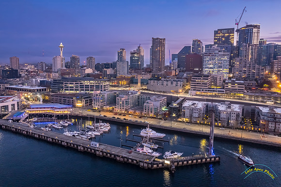 Early Morning Seattle Skyline